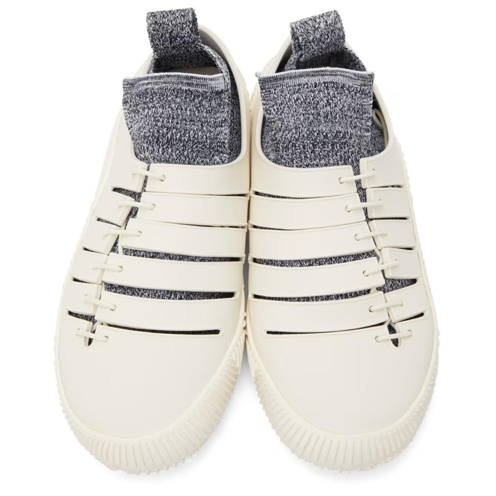 Brand New Bottega Veneta White Climber Sneakers - Picture 14 of 14